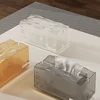 Desktop Tissue Box Iceberg Nakpin Holder for Living Room High-end Light Luxury Elastic Support Living Room Paper Box Bedroom 1