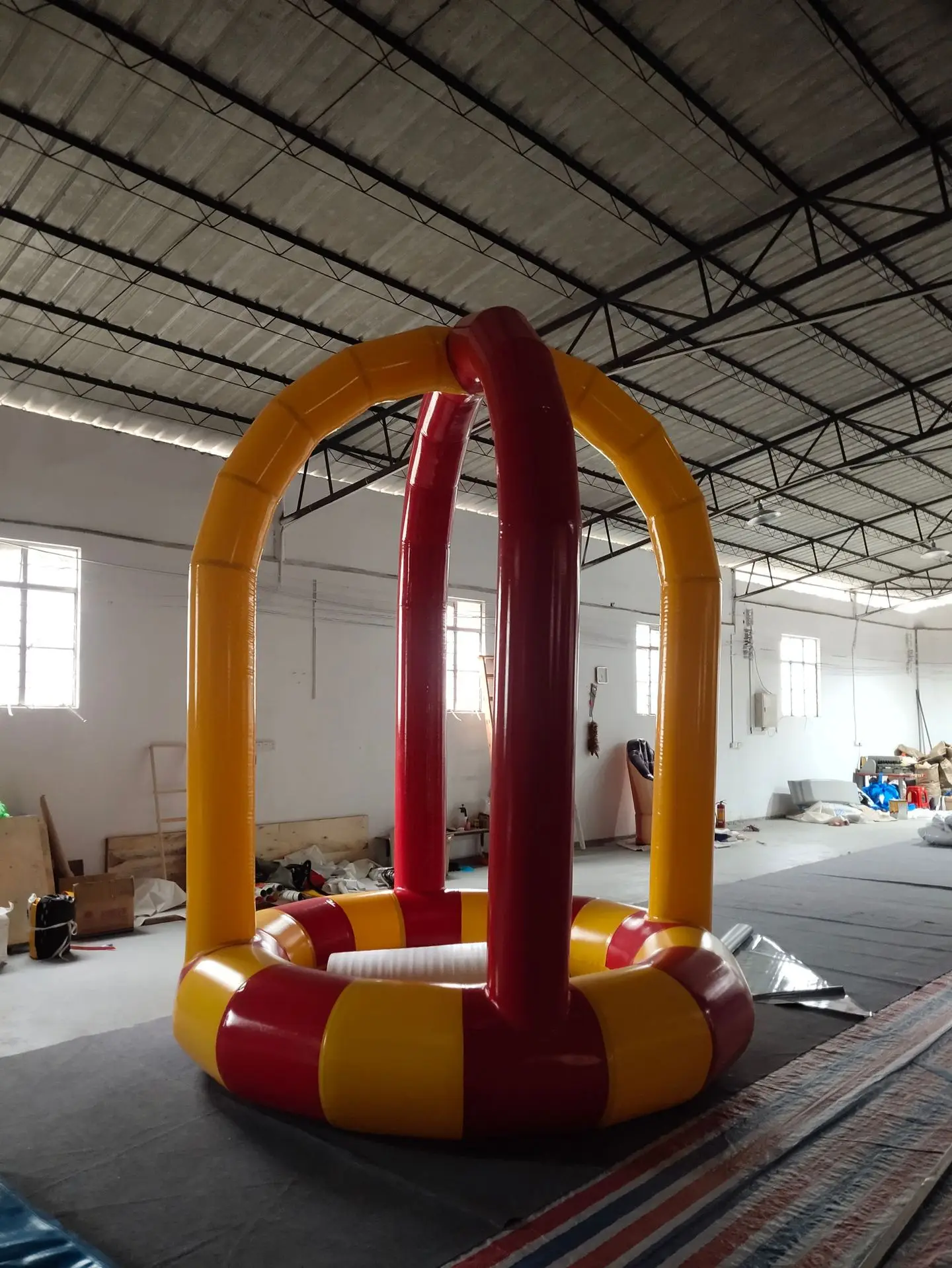 Kids Screaming Diameter 3m Inflatable Soft Bungee Jump