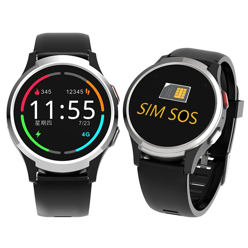 4gElderlySmartWatchWithGpsLocationCallSosFallDetectionHeart