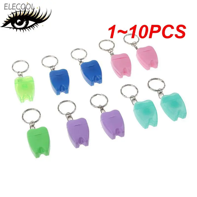 

1-10 шт., зубочистки для чистки зубов, 15 м