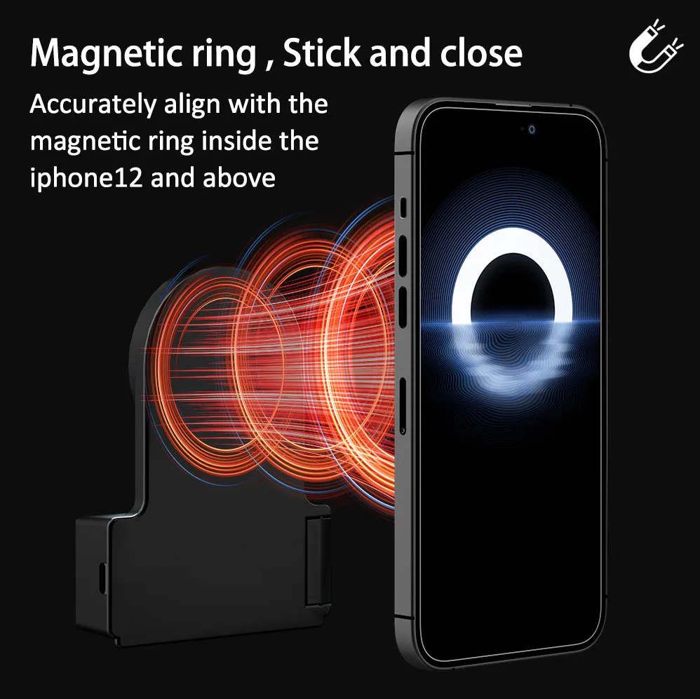 Magnetic Smartphone Camera Handle Grip with Anti Shake