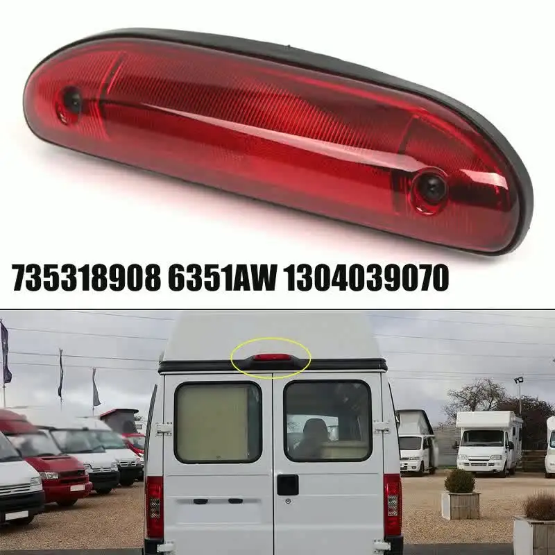 Dedicated Reversing Camera In The STOP Lamp | Suitable For Fiat Ducato, Citroen Jumper, Peugeot Boxer - View #5