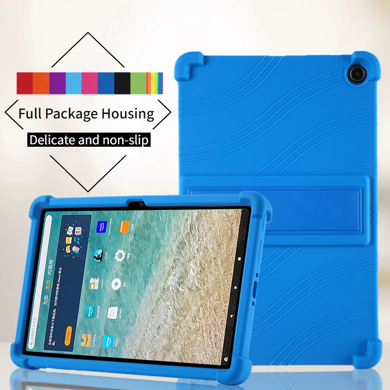 Custodia Per Bambini In Silicone Morbido Antiurto Per Amazon Fire Max 11 Custodia 11 "Tablet Pc Cavalletto Funda Per Fire Max 11 Pollici 2023 Case
