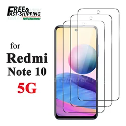 Tempered Glass Screen Protector, Crystal HD 9H Anti - Scratch, Case - Friendly for 4 pcs (For RM Note 10 5G)