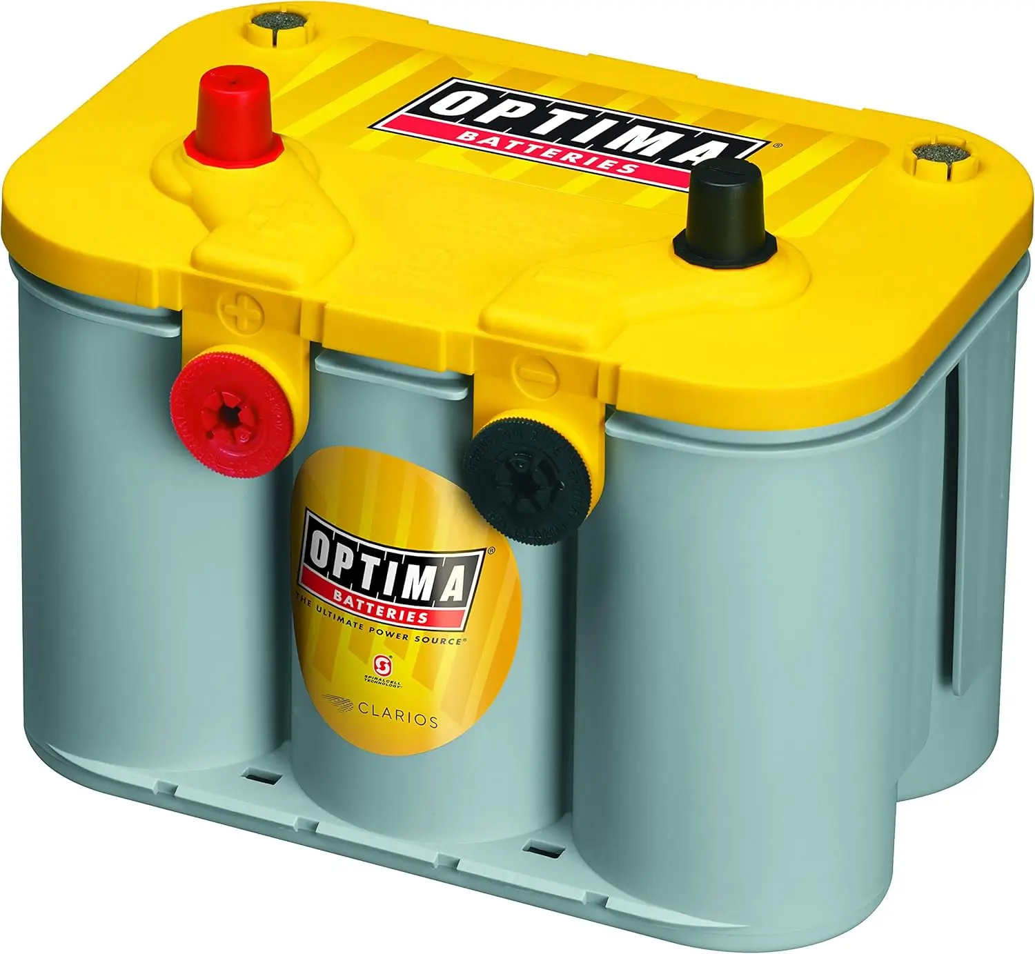Batteries High Performance D34/78 YellowTop Dual Purpose Sealed AGM Car, Truck and SUV Battery, 750 CCA, Dual Terminal 2