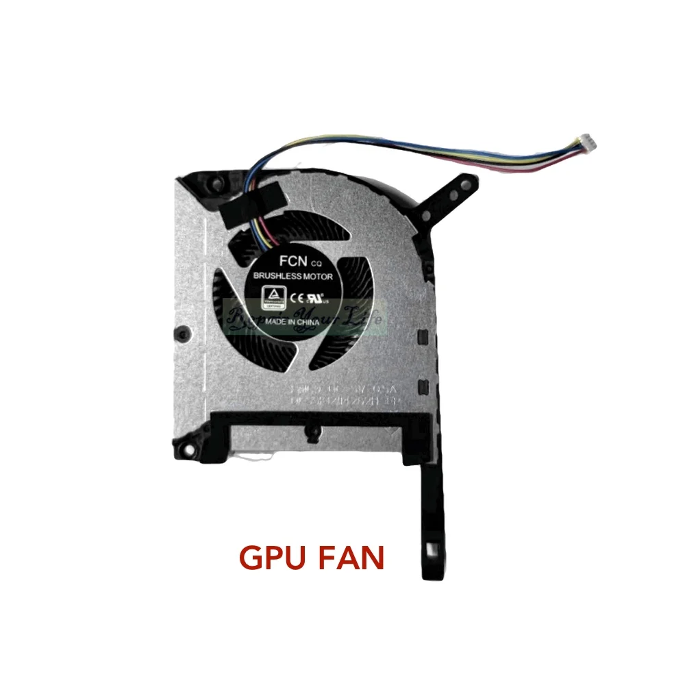 Cpu Ventiladores de Refrigeração para Asus Tuf A17 Fa706 iu Fa706qr Fa706ih F15 Fx706 li Jogos Gpu Placa Gráfica Cooler Radiador Novo - Imagem 2