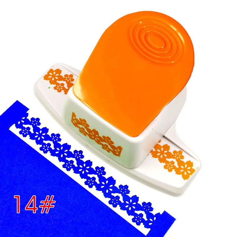 EXCEART Lace Embosser Scrapbook Paper Puncher Border Design Paper DIY Paper  Punch Craft Hole Punch Fancy Border Punch Kids Paper Punch Hole Puncher