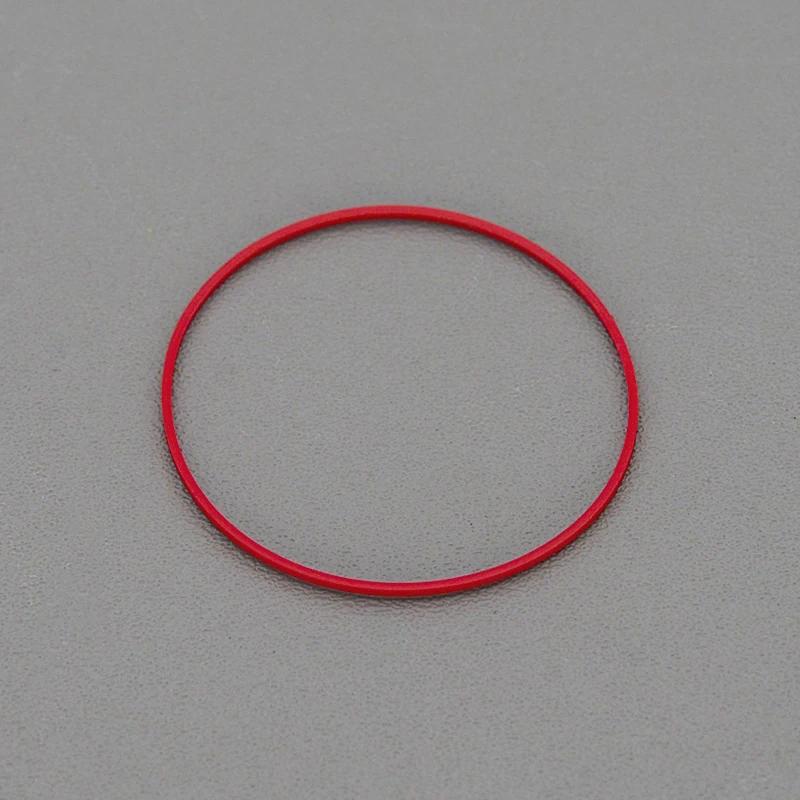 Universal Red O-Ring Waterproof Watch Case Back Gasket (25-40mm)