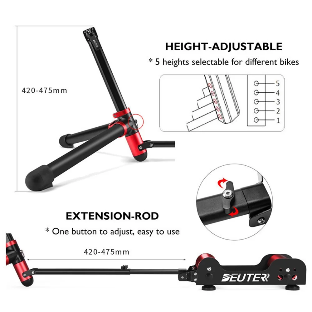 Description Picture 4 of itemNEW Trainer Portable Bike Roller Trainer Resistance Adjustable Trainning Cycling Stationary Bicycle Trainer Indoor Exercise