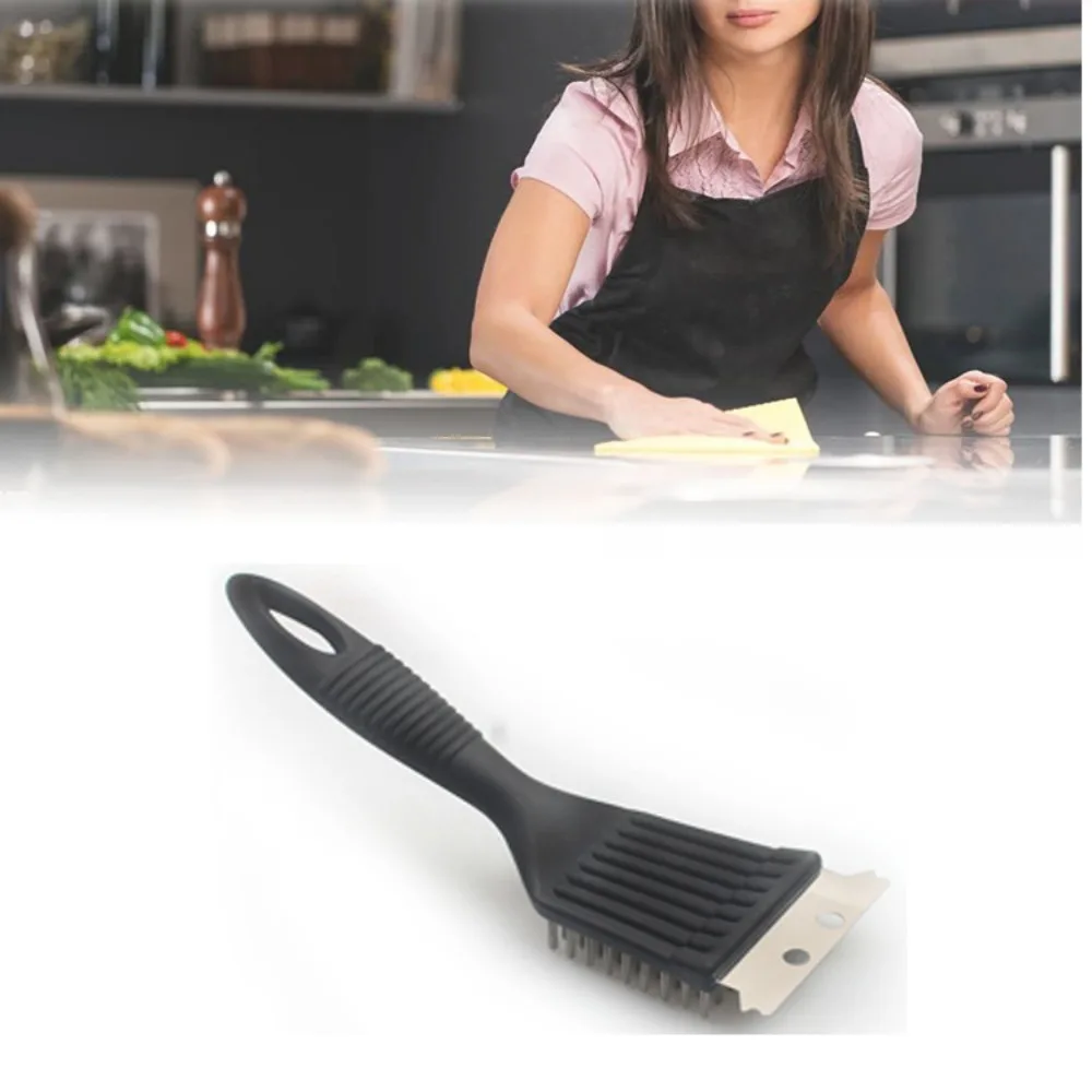 Cleaning Tools Barbecue Grill Brush BBQ Accessories Multifunctional Cleaning Brush Stainless Steel Wire Scraper High-quality