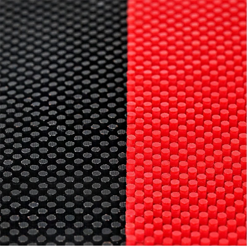 KOKUTAKU Long Pimples Out Rubber OX Black Red Non-cured / Cured Pips Out Rubber without Sponge Developed by Huang Jianjiang table tennis rubber