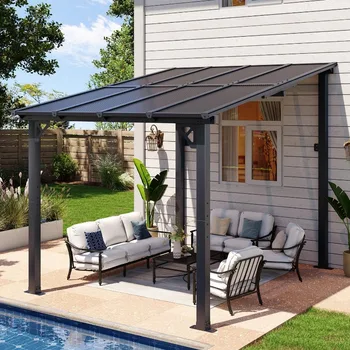 Wall Mounted Patio Gazebo 1