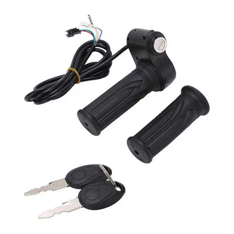Throttle Grips Real Time Display Electric Scooter Throttle Handle Grip Sturdy for Electric Scooter for Car