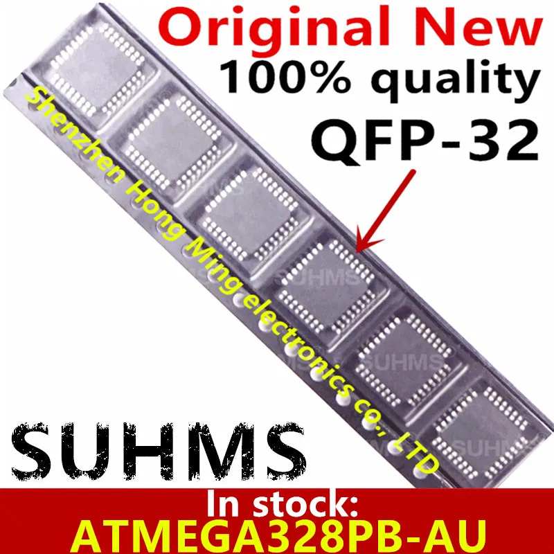 (5-10piece)100% New ATMEGA328PB-AU ATMEGA328PB-U MEGA328PB-U QFP-32 Chipset