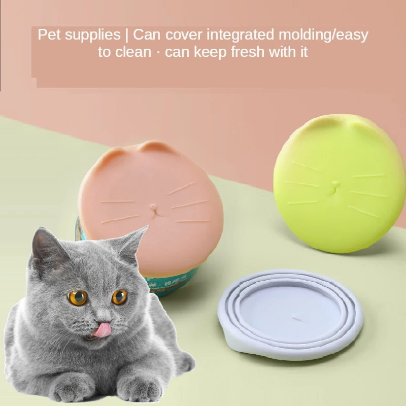Pet Canned Food Sealing Cap Sealing Lid Cat Bowl Food Lid Pet