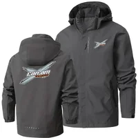 Leisure Mens Women Jackets Can Am Off Road Brp Atv Commander Utv Outlander Windproof Waterproof Hooded Shell Windbreaker Coats 1