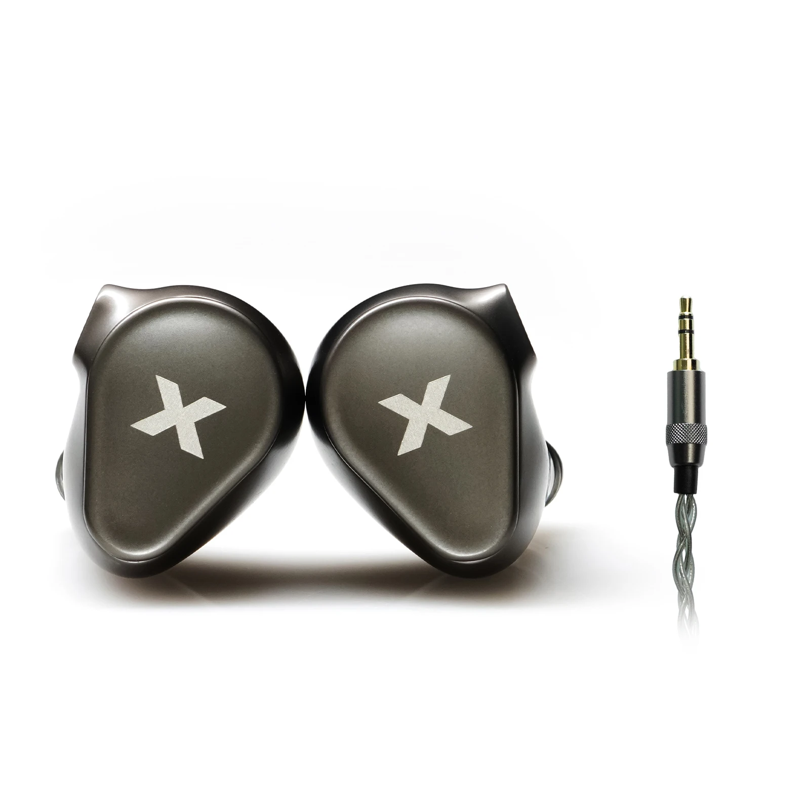 DUNU Titan X HiFi IEM Earphones Dual Magnetic Driver Metal 3.5mm/USB-C Mic