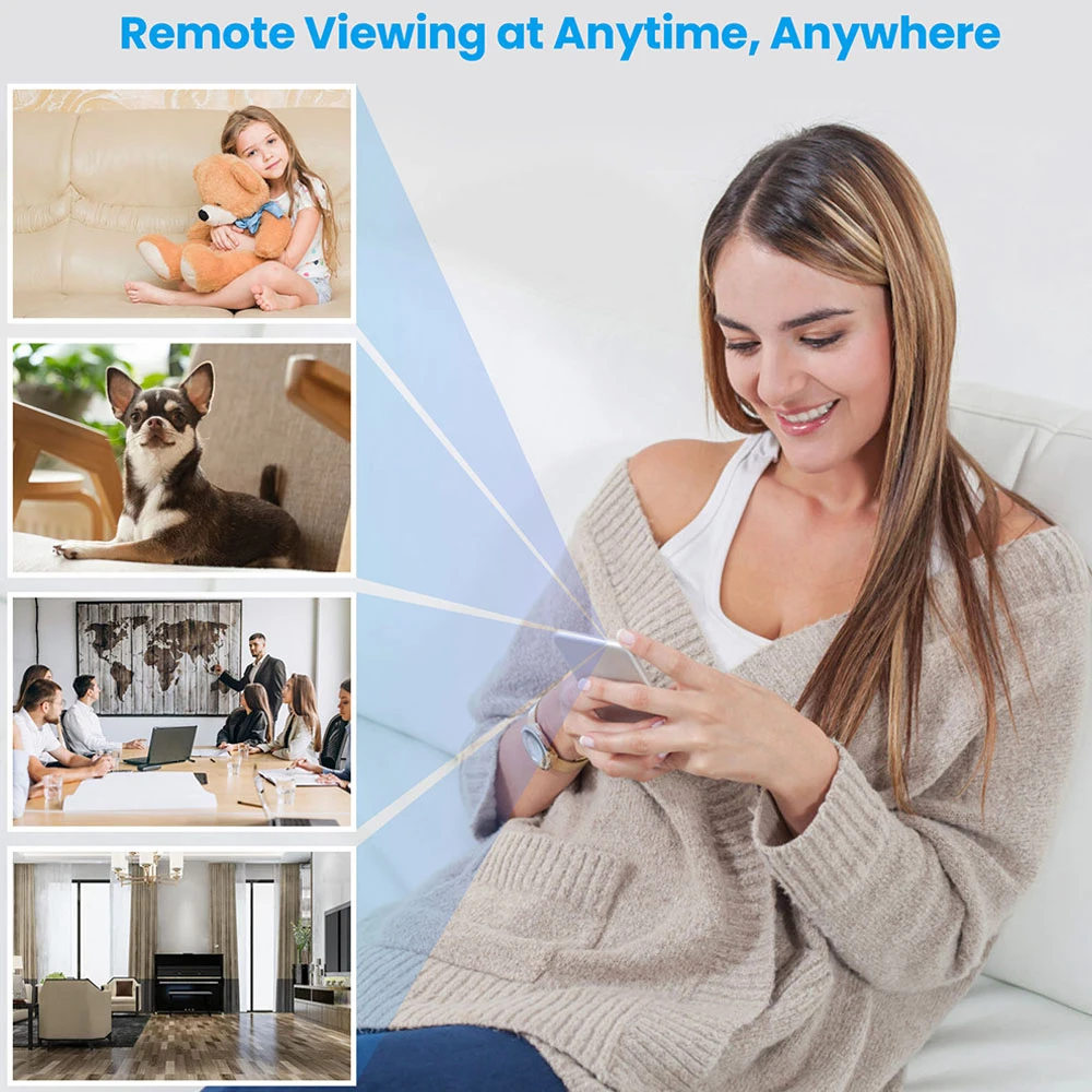 HD 4K Mini Camera Night Vision Wifi IP Camera Wireless Module Video Recorder Surveillance Camcorder Loop Recording Remote View