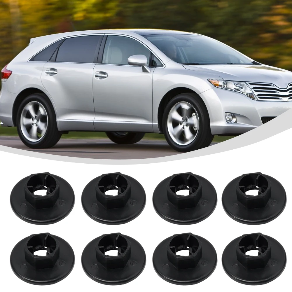

Гайка для крыла автомобиля 14 мм 20x, гайка для крыла для Hyundai 84145-26000, аксессуары, черная нейлоновая втулка для Kia