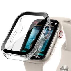 Durable Waterproof Hard PC Screen Protector & Full Case Cover - Series 10 42mm (Transparent)