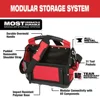 48-22-8315 for  15-Inch 31-Pocket Ballistic Material Tote, Multi-Pockets Wide Mouth Tool Tote, Adjustable Shoulder Strap 2