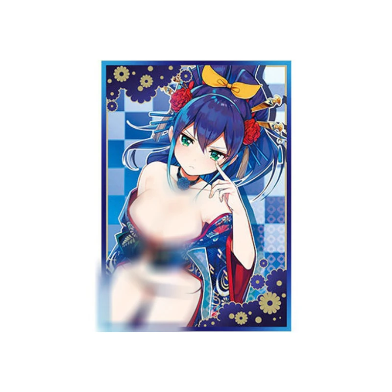 

50Pcs/set 63X90Mm Diy Self Made Yu-Gi-Oh! Celina Card Cover Board Game Card Protection Flash Case Anime Peripherals Card Cover
