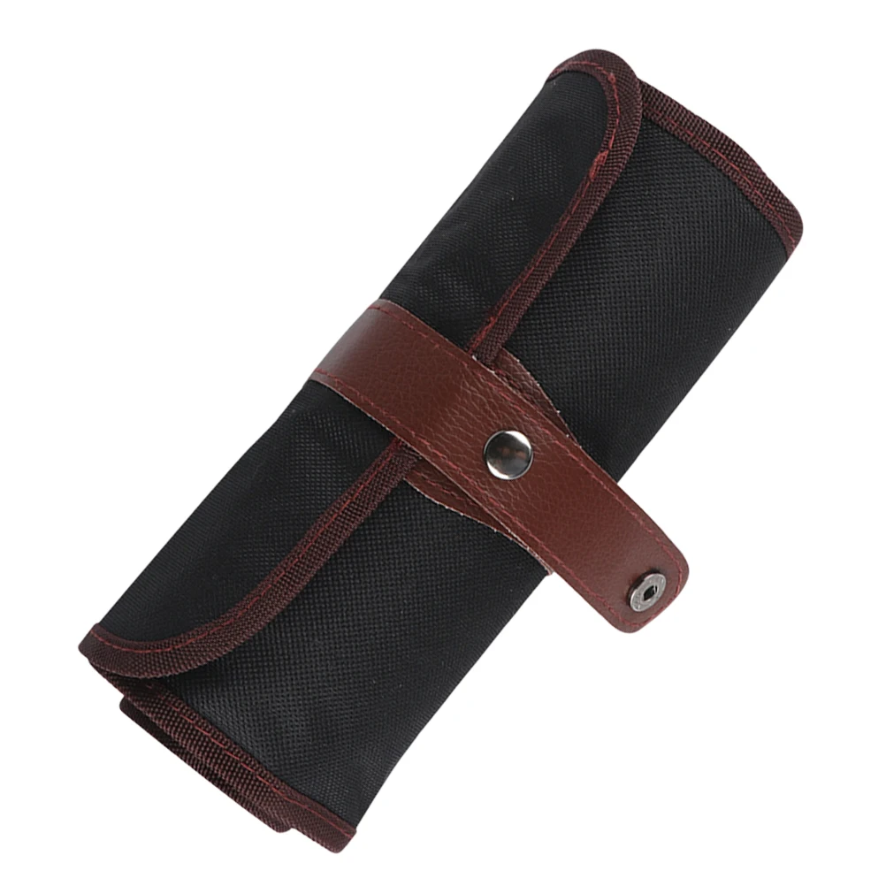 36칸 캔버스 필통 색연필 홀더 롤러블 패브릭 파우치 스케치 페인팅 오거나이저 아티스트 학생용