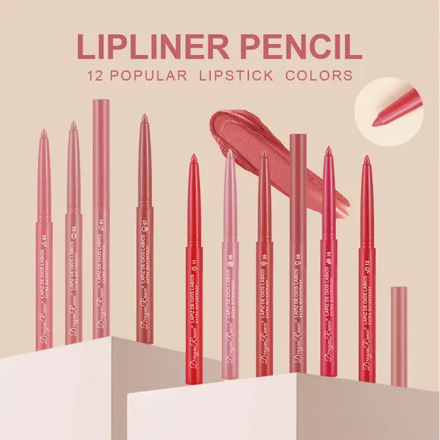 Waterproof Lipstick Pencil Lasting Velvet