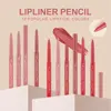 Lipstick Sexy Beauty Lasting Waterproof Pigment Matte Lipstick Pencils Velvet Lip Liner Pencil Outline Lips Contour Line Makeup 5