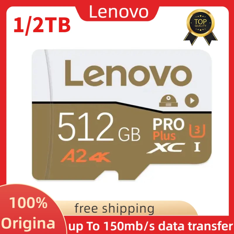 Lenovo Micro Tf Sd Card Per Nintendo Switch 1Tb 512Gb A2 Card Sd/Tf Flash Memory Card Cartao De Memoria Per Nintendo 64 Game