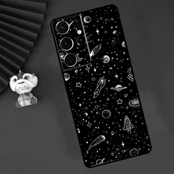 Celestial Outer Space Moon and Stars Phone Case Back Cover for Galaxy S20 FE (TT5116)