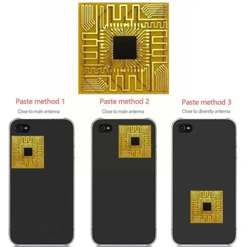 Cell Phone Signal Enhancement Antenna Booster Safeguard Stickers Antenna Booster SP3 SP4 Network Signal Amplifier cell phone signal booster antenna
