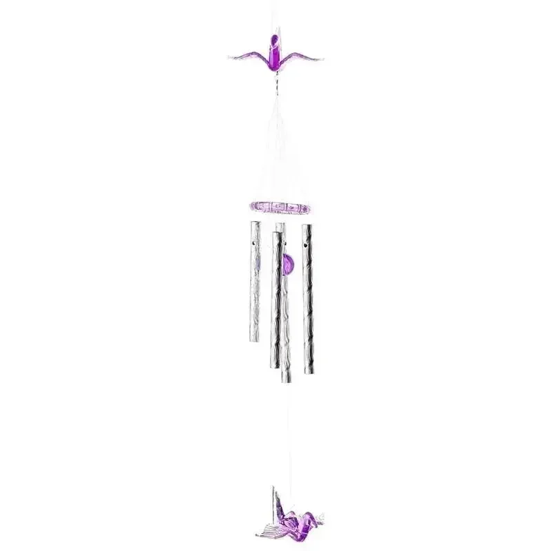 Ute Metal Tubes Bell Wind Chimes Garden Yard Hanging Imitation Home Decor Crafts Wind Chimes Hanging Decorations 2