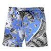 Funny 3d Printed Dollar Beach Shorts For Men Kids Summer Personalized Fashion Swim Trunks Cool Street Short Pants Women Clothing 3