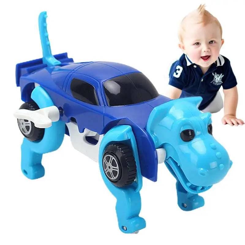

Игрушка-трансформер машинка для собак, автоматическая игрушка-трансформер, обучающая игрушка, подарок для детей