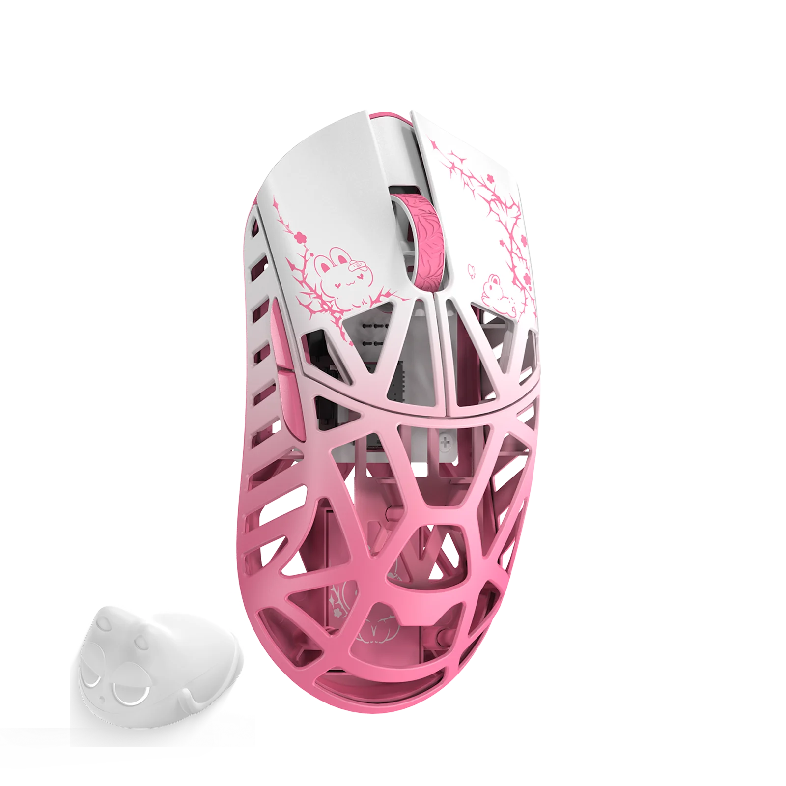 WLMOUSE Beast X Pro Pink Rabbit サイド穴なし WLMOUSE Beast X Series Tempered Limited Edition （Mini/X/Max
