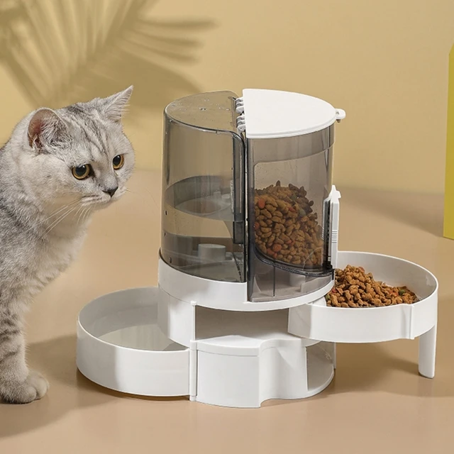 Large Capacity Automatic Pet Feeder Water Dispenser For Catsdogs