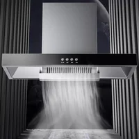 Large suction range hood, household rental kitchen range hood, rural small range hood with exhaust 1