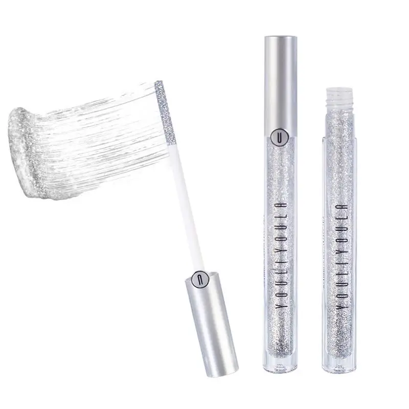 Sparkly Mascara Bright Glitter Long Lasting Eyelash Mascara No Smudging