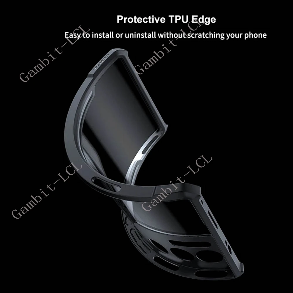 Transparent Luxury Shockproof Bumper Protective Phone Case