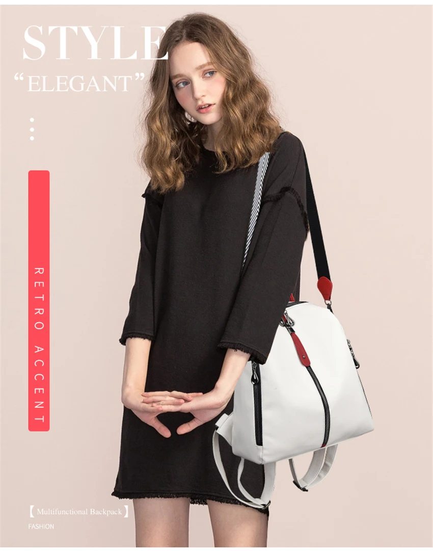 Mochila Elegance, vista traseira