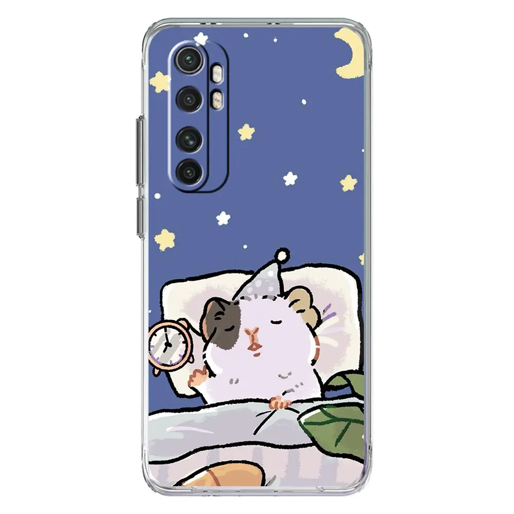 Clear Guinea Pig Cute Animal Phone Case Cover