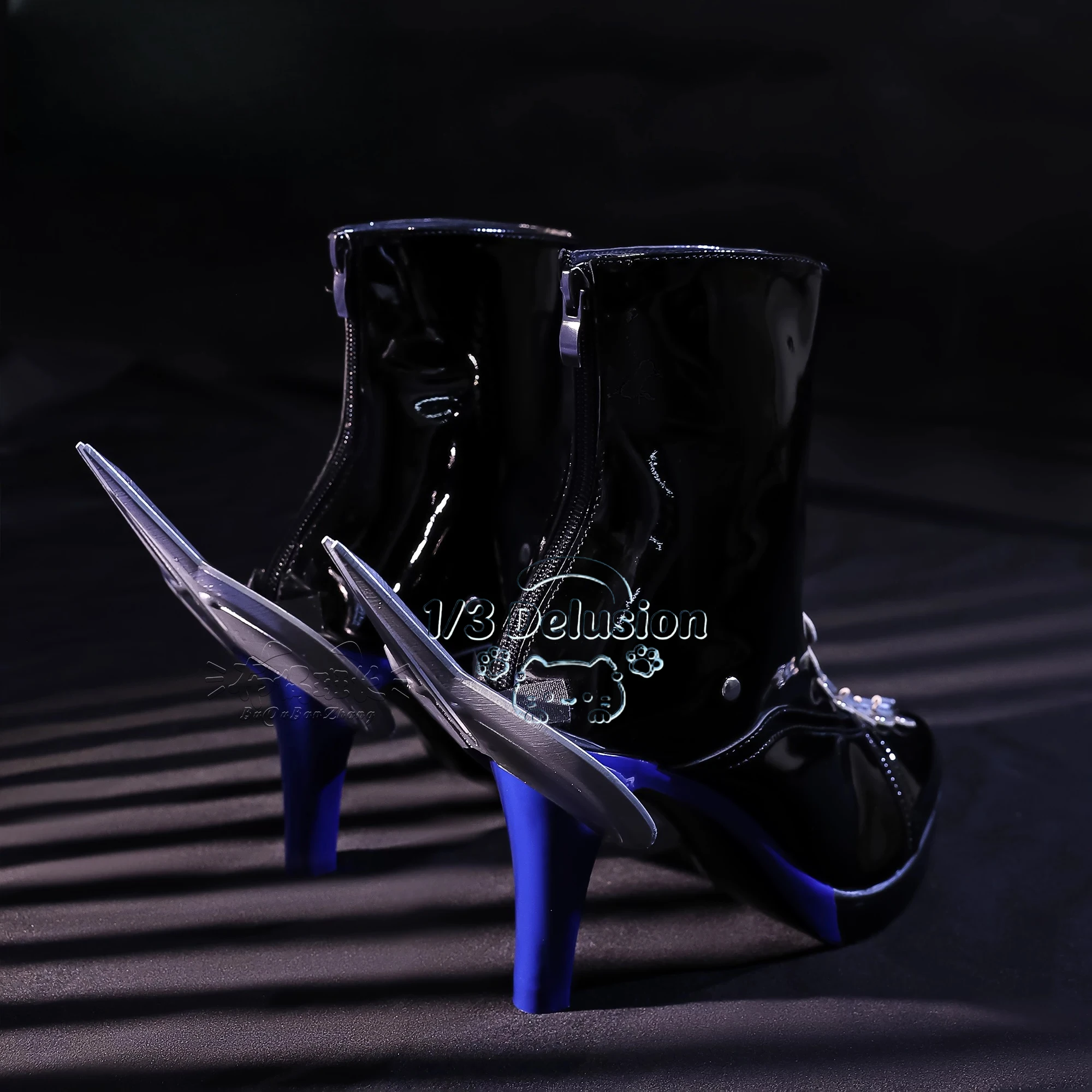 Zenless Zone Zero Promia Cosplay Schoenen Slangenpatroon Hoge hakken Rollenspelschoenen geschikt voor Halloween en Kerstmis - AliExpress 200000532