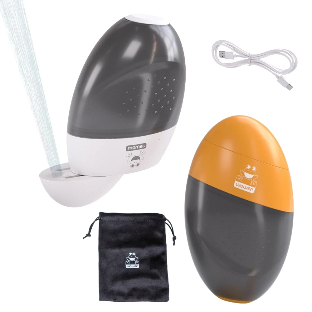 Bidet แบบพกพาสําหรับเดินทาง,250ml ไฟฟ้ามือถือ Bidet Sprayer กันน้ํา Shattaf Travel Camping ห้องน้ํา Bidet Shower Sprayer 1