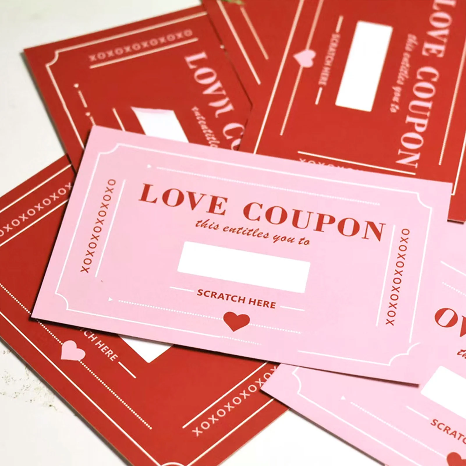 Rubbelnde Liebesgutscheine, 20-teilig, zum Rubbeln, Valentinstagskarte, DIY, Valentinstag, Liebesgutscheine, kreative Geschenke für Freunde – Detail 8