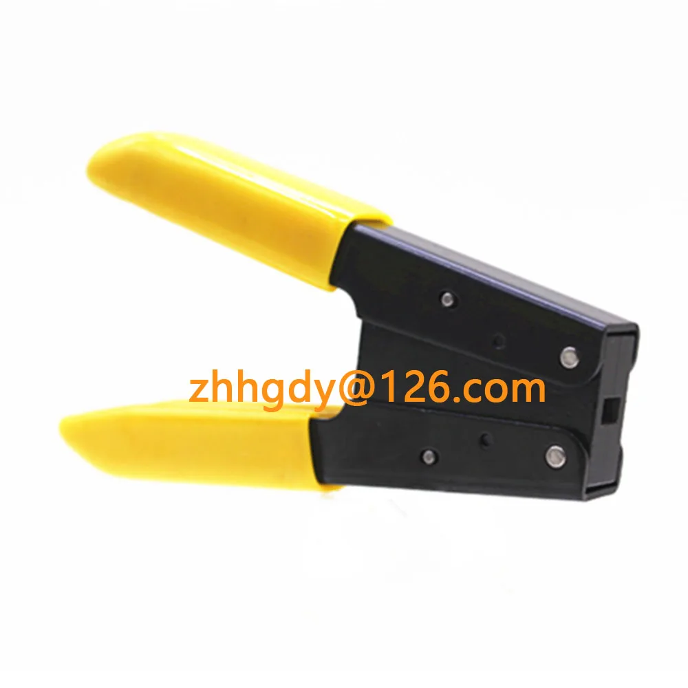 FTTH Optical Fiber Stripping Tool 5G Leather Cable Stripper Pliers 2.0*1.6mm Photoelectric Composite Cable Wire Stripper