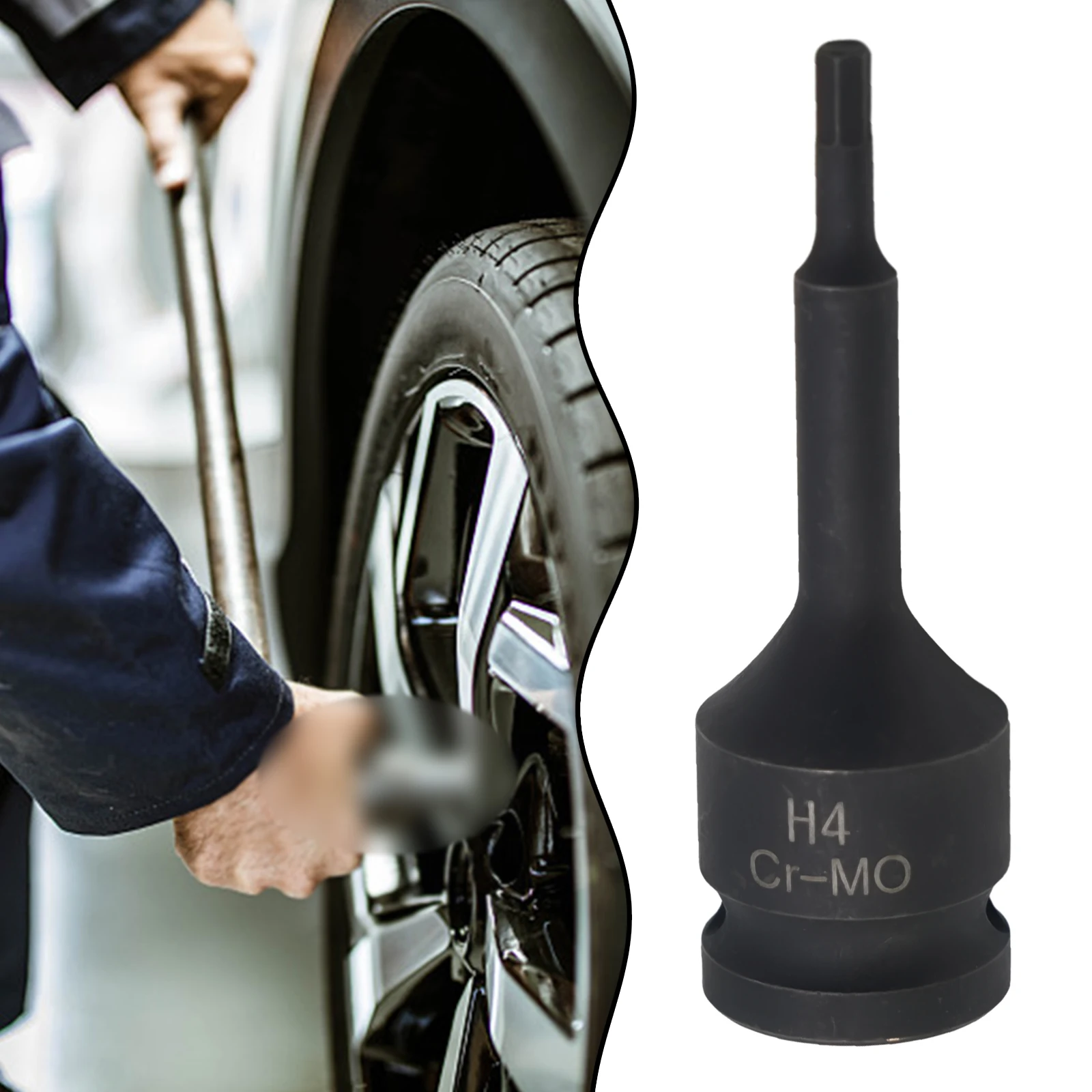 

Hex Head Socket Socket Adapter Home Furnishing Air Impact Wrench Black Hex Head Hex Socket Hexagon Socket Adapter