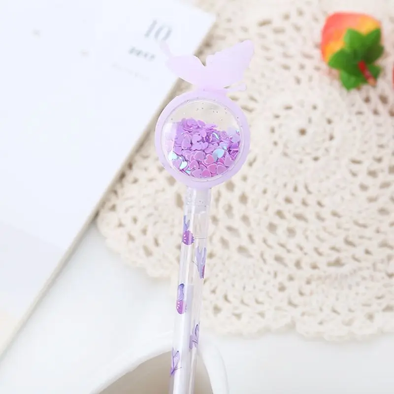 4 Piece Stationery Cute Butterfly Gel Pen Creative Sweet Pretty Lovely Pen 2