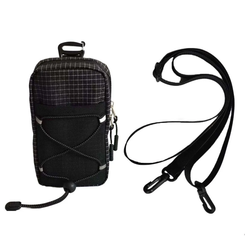 Large Capacity Portable Mountaineering Accessory Pouch with Shoulder Strap Expansion