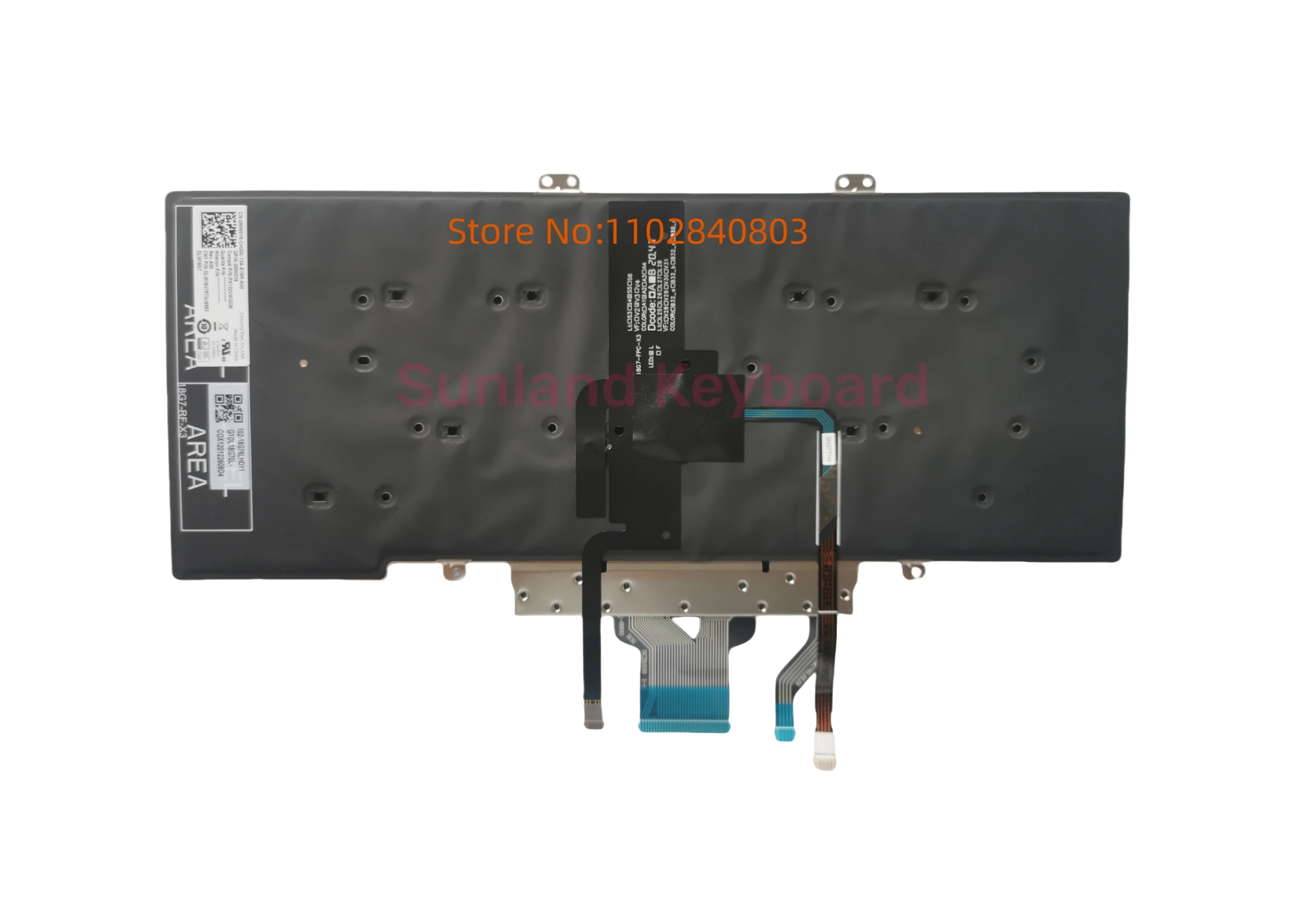 DELL 위도 5400 5401 5410 5411 2019 노트북용 터키어 키보드, 포인터 포함 백라이트, 0MW0Y6-CH200 PK132VW2D36, 신제품